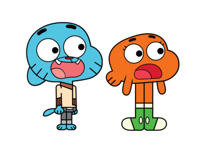 Gumball and Darwin by Den Talalá - Dribbble