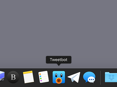 Tweetbot Replacement Icon beak bird blue freebie icon macos orange replacement tweetbot