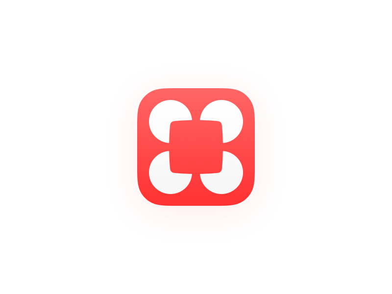 Chars 2 Icon red app icon ios chars