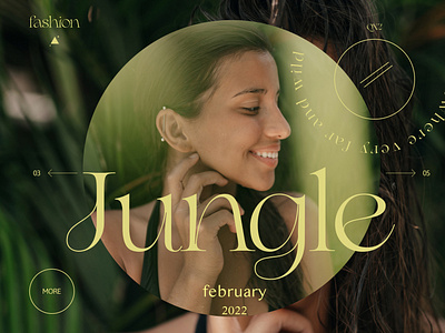 Jungle design graphic design illustration typography ui