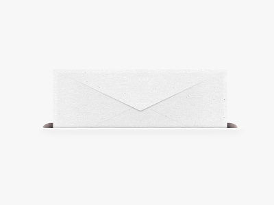 Envelope with letter inside
