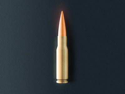Bullet itself bullet glossy illustration metal shining