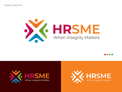 HR SME Logo agency agency logo brand identity branding hr logo job logo logo sme logo team logo