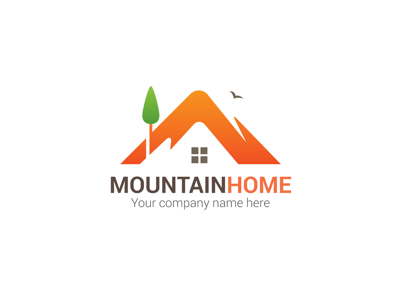 Mountain Home Logo by Atiqur Rahman on Dribbble