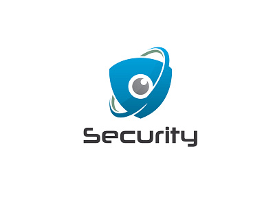 Security Logo agency branding eye logo security shield
