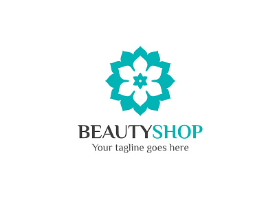 Beauty Shop Logo beauty branding care flower fragrance logo shop