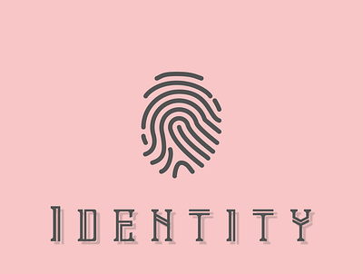 Identity bio biometrics fingerprint identity identity design lock lockscreen logo minimal minimalistic secure security wallpapers