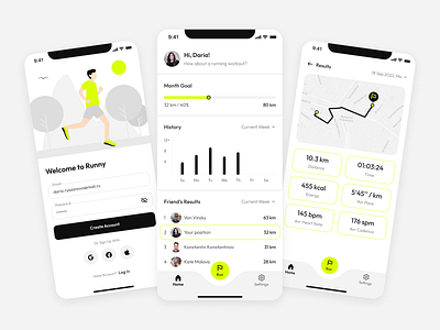 Running app