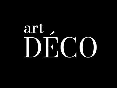 Art Déco | Brand Strategy and Visual Identity