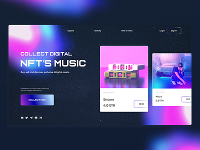 NFT's Music Marketplace