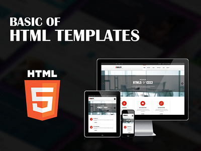Basic Of Html Templates by theme4rest on Dribbble