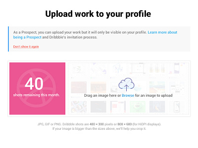 Dribbble Prospect