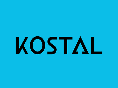 Kostal branding graphic design logo