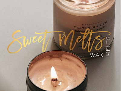Full Identity Branding-Sweet Melts Candle Company