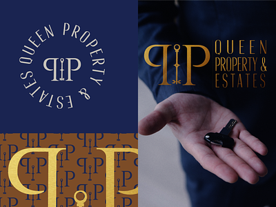 Queen Property & Estates Branding