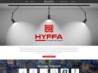 LED lights websites graphic design web web design