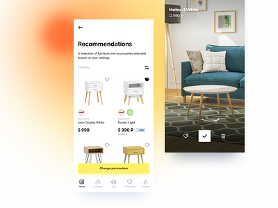 Divan | Concept app app application concept design e-commerce furniture home interactive interface interior mobile app shop sofa studio surf ui ux