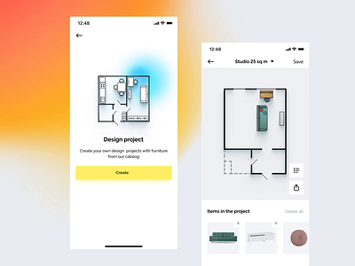 Divan | Motion Concept 3d animation app application design home illustration interior mobile app motion graphics sevice sofa ui ux