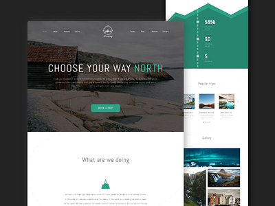 Travel Landing page