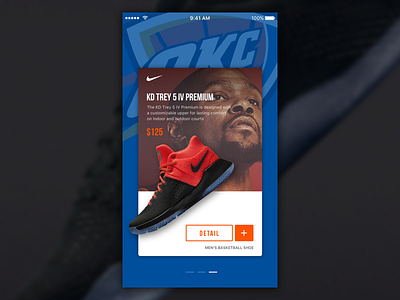 Man Basketball Shoes - KD cards gsw ios iphone kd mobile okc portrait shoes slide ui