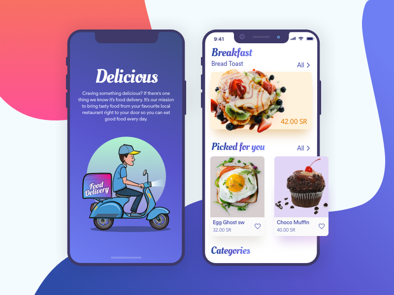 Something delicious. Food delivery app. Food delivery Design. Доставка через приложение. Food delivery app Report pdf.