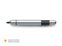 Lamy Pen illustration