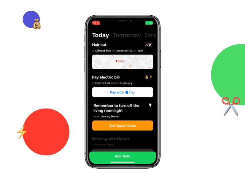 Ambrogio - an AI assistant for iPhone X