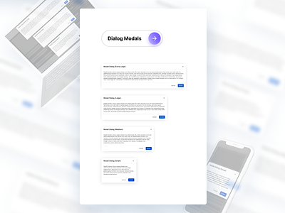 Dialog Modal Sizes ✨ adobe xd apple beaty branding clean design figma illustration inspiration modal product product design shadow sketch typography ui user experience user interface website white