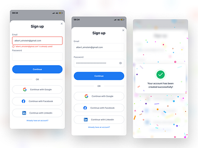 Analytics App Sign up ✨