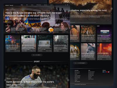 News Magazine✨ branding clean dark ui design design of the day figma inspiration latest logo magazine new news product design ui uiux ux vector website