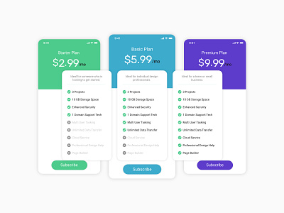 Daily UI 30 - Price