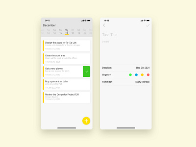 Daily UI 042 - To Do List app branding dailyui flat graphic design minimal ui ux web website