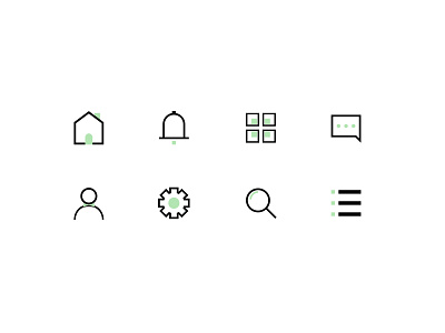 Daily UI 055 - Icons