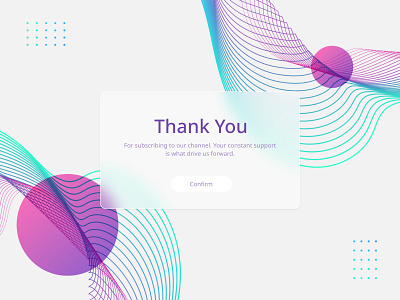 Daily UI 077 - Thank You