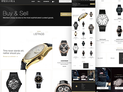 E-Commerce Homepage design ecommerce homepage minimal products shop store
