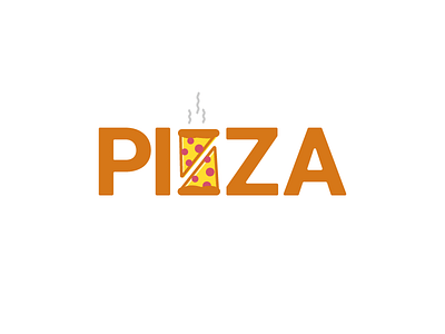 Pizza food logo pizza
