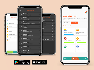 Sinhalese Translator App UI app design minimal ui ux
