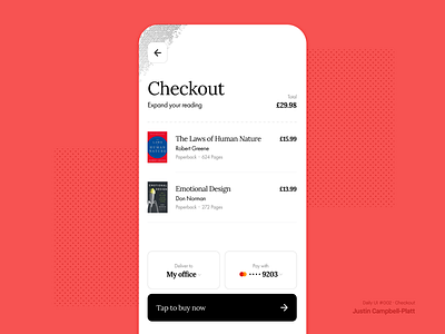 Checkout - Daily UI #002