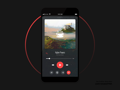 Music Player - Daily UI #009