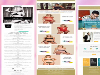 mailchimp newsletter template by Hridoy on Dribbble