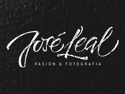 José Leal - football photographer calligraphy chile design graphic lettering typography