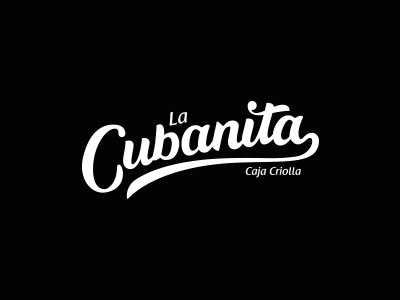 La Cubanita caligrafía calligraphy chile hand type handlettering lettering logo tipografía type typenerd typography