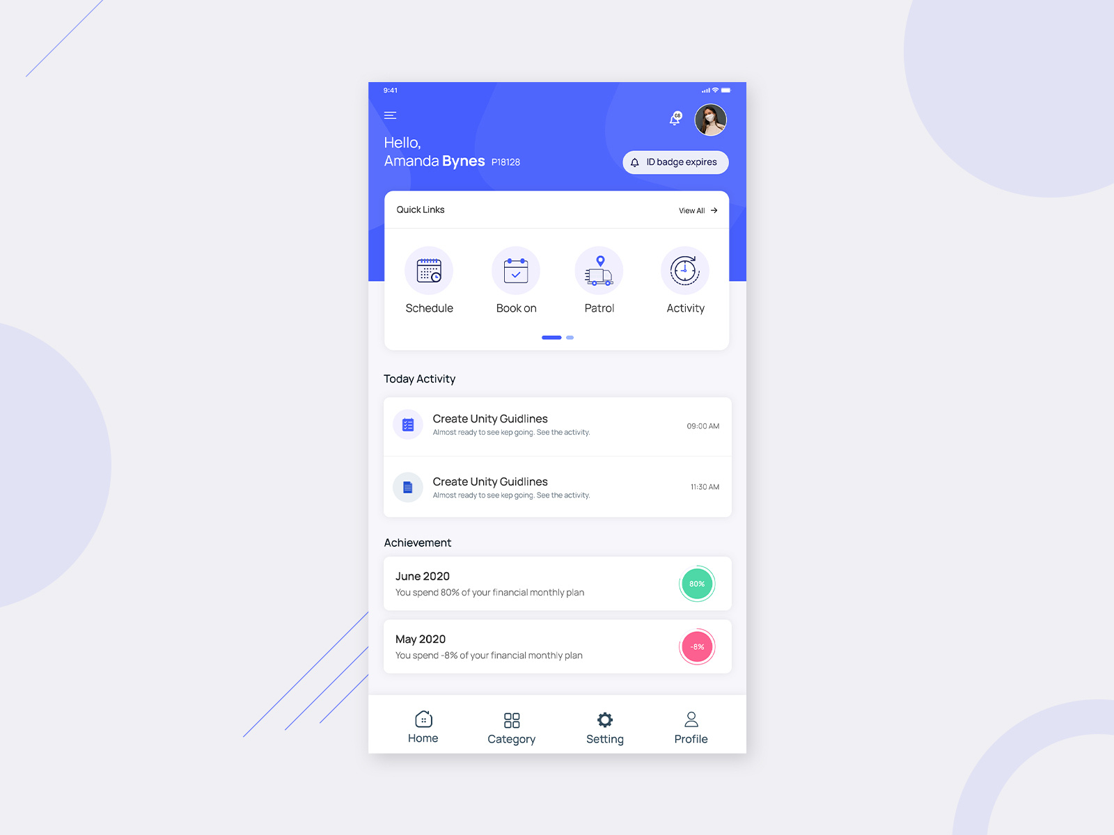 Services App UI by Waqas Awan on Dribbble