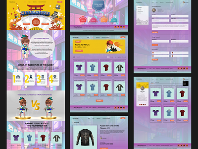 Metamatsuri Web UI appdesign apps interface landingpage ui uidesign uiux userinterface ux webdesign website