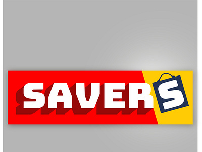 Savers Supermarket Logo branding logo