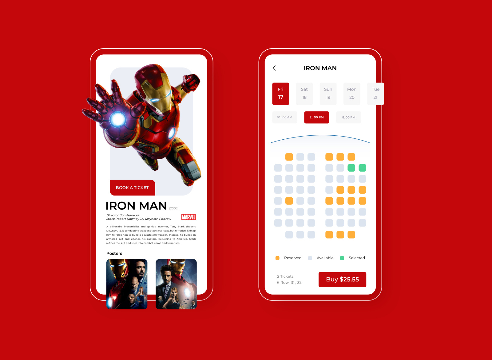 Movie Tickets App By Codzgarage Infotech Pvt Ltd On Dribbble