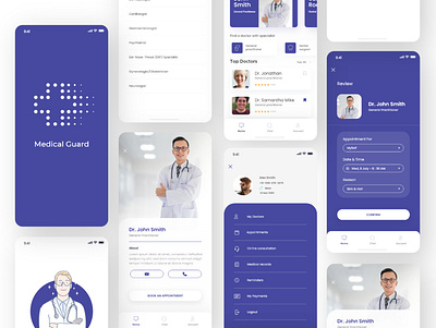 Medical App Concept app appointment booking clinical mobile app design doctor doctor appointment doctors app health healthcare medical medical app medical care mobile app design mobile app development mobile application ui ux