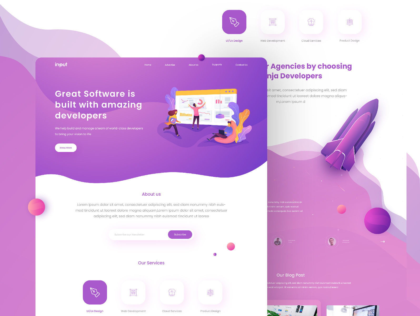 It Company Web Design By Codzgarage Infotech Pvt Ltd On Dribbble