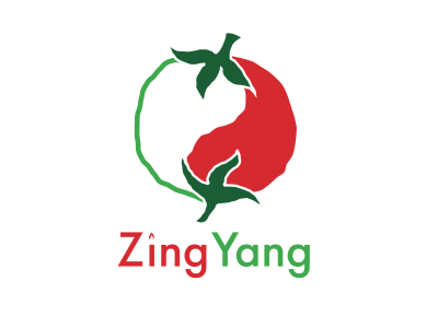 ZingYang Fusion Restaurant branding chinese logos mexican restaurant yin yang yin-yang