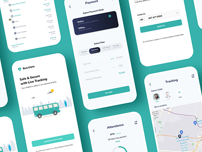 School Bus Tracking App 2020 2021 best design branding bus app bus tracking haspr live tracking school bus tracking ui